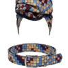 Geometric Heritage Wrap & Belt Set