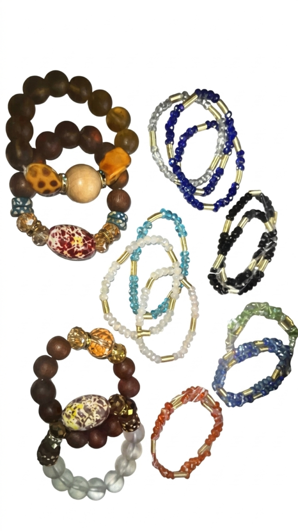 Artisan Earth & Glass Bead Collection